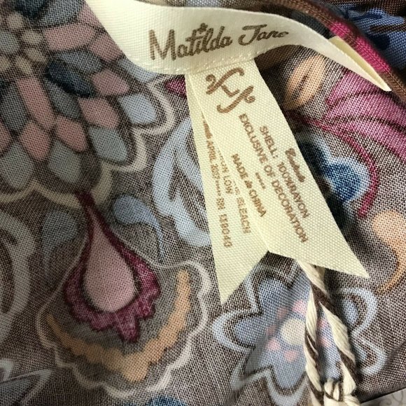 Matilda Jane Intermission Shift Dress Damask NWT - Picture 7 of 8